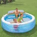 Intex: Piscina Family Center con schienale prendisole 224x216x76cm