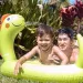 Intex: Piscina gonfiabile per bambini con dinosauro spruzzante 119x109x66cm
