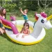 Intex: Piscina per bambini a forma di unicorno con spruzzo 272x193x104cm
