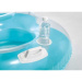 Intex: materasso rotondo con doppio schienale di colore blu 198 x 117 cm