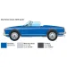 Italeri 1/24 Alfa Romeo Giulia 1600 Spider modello di auto