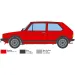 Italeri 1/24 VW Golf GTI Prima Serie 1976/78 modello di auto