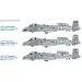 Italeri 1/48 A-10C Blacksnakes modello di aereo