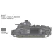 Italeri 1/56 Carro B1 Bis modello di carro armato