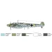 Italeri 1/72 Bf 110 C Zerstörer caccia modello
