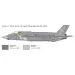 Italeri 1/72 F-35A Lightning II caccia modello