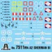Italeri 1/72 M4A2 Sherman III carro armato set di modelli da 2 pezzi