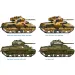 Italeri 1/72 M4A2 Sherman III carro armato set di modelli da 2 pezzi