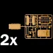 Italeri 1/72 Sturmgeschütz III cannone dassalto set di modelli da 2 pezzi