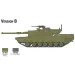 Italeri set di modellismo carro armato M1 Abrams in scala 1/72