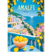 Italia Amalfi manifesti vintage Premium Plus puzzle da 1000 pezzi - Trefl