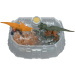 Jurassic World: Dino Reveal Battle Pack con 2 figure di dinosauro - Mattel