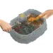 Jurassic World: Pacchetto Battaglia Svelamento Dinosauri con arena e 2 figure di dinosauro - Mattel