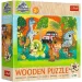 Jurassic World Puzzle in legno da 24 pezzi - Trefl
