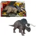 Jurassic World: Rinascita Wild Roar Nasutoceratops dinosauro d’attacco - Mattel