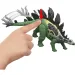 Jurassic World: Stegosauro gigante attaccante con suoni - Mattel immagine 3