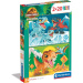 Jurassic World puzzle Supercolor 2x20 pezzi - Clementoni