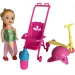 Katie: Grace bambola con monopattino, passeggino e accessori 10cm