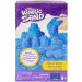 Kinetic Sand: Sabbia modellabile neon blu con formine - Spin Master