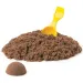 Kinetic Sand: Scatola gelato con sabbia marrone - Spin Master