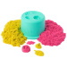 Kinetic Sand: Set di sabbia magica Fiore Incantato Squish Blossom – Spin Master