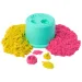 Kinetic Sand: Set di sabbia magica Fiore Incantato Squish Blossom – Spin Master