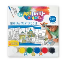 Kit di tempere ARTivity 6 x 10 ml - America - Carioca