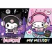 Kuromi e My Melody ritmo urbano puzzle da 160 pezzi - Trefl