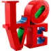 LEGO® ART: LOVE decorazione scritta (31214)