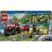 LEGO® City: Camion dei pompieri 4x4 con gommone di salvataggio (60412)