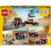 LEGO® Creator: Camion con pianale ed elicottero (31146)