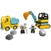 LEGO® DUPLO®: Camion e escavatore cingolato (10931)