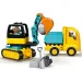 LEGO® DUPLO®: Camion e escavatore cingolato (10931)