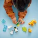 LEGO® DUPLO®: Famiglie di animali nel mondo selvaggio: Pinguini e leoni (10442)