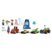 LEGO® Disney: Treno festivo di Toy Story e auto da corsa RC (43264)