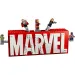 LEGO® Super Heroes: logo MARVEL e minifigure (76313)