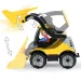 LENA: Camion con figura di macchinario da costruzione 21 cm