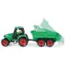 LENA: Camioncino con rimorchio e figura 36cm