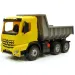 LENA: Dumper gigante Mercedes-Benz Actros giallo/nero 67cm