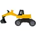LENA: Escavatore gigante nero/giallo 65cm
