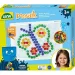 LENA: Set creativo mosaico con pioli trasparenti, 10 mm, 140 pezzi