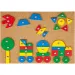 LENA: Set di gioco educativo con martello e tavoletta di sughero