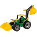 LENA: Trattore gigante con caricatore frontale e benna escavatrice giallo/verde 65 cm