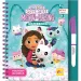 La Casa delle Bambole di Gabby Meow-Mazing libro da colorare con acqua - Lisciani