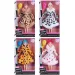 La collezione autunnale di pellicce della bambola di moda Nicky in diverse varianti.