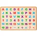 Lavagna magnetica da tavolo con lettere e numeri - Woodyland