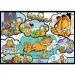 Le avventure di Garfield puzzle da 4x250 pezzi - Trefl