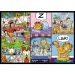 Le avventure di Garfield puzzle da 4x250 pezzi - Trefl