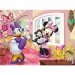 Le avventure di Minnie Mouse e Paperina 2 in 1 puzzle Eco maxi da 24 pezzi e album da colorare 70x50cm - Lisciani