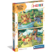 Le avventure di Winnie the Pooh puzzle Supercolor 2x60 pezzi - Clementoni